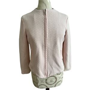 Burberry London Lightweight Quilted Full Zip Thin Jacket Medium